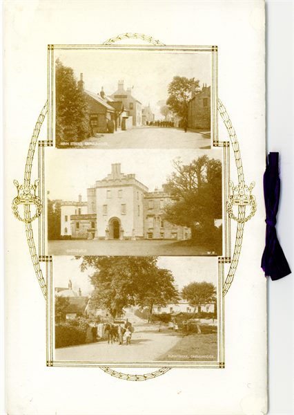 Coronation Rejoicings 1911 back page