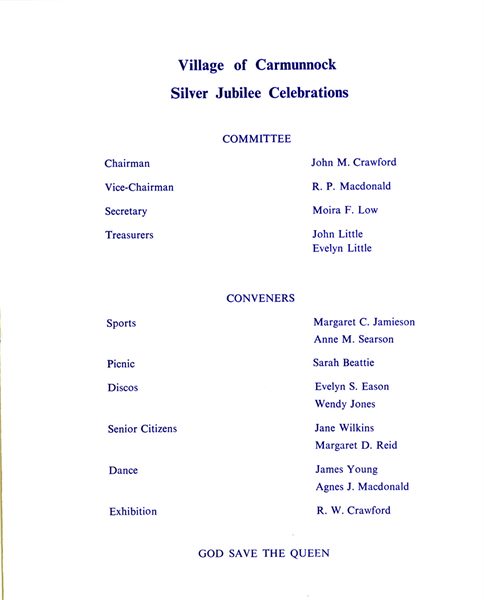 Queen Elizabeth Silver Jubilee 1977