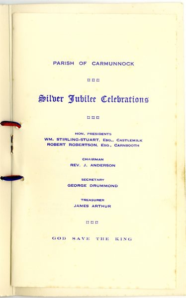 Kings Silver Jubilee 1935 pg.1