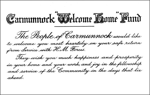 Welcome Home Fund