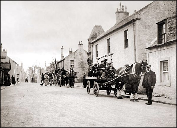 Carts in the Main Street