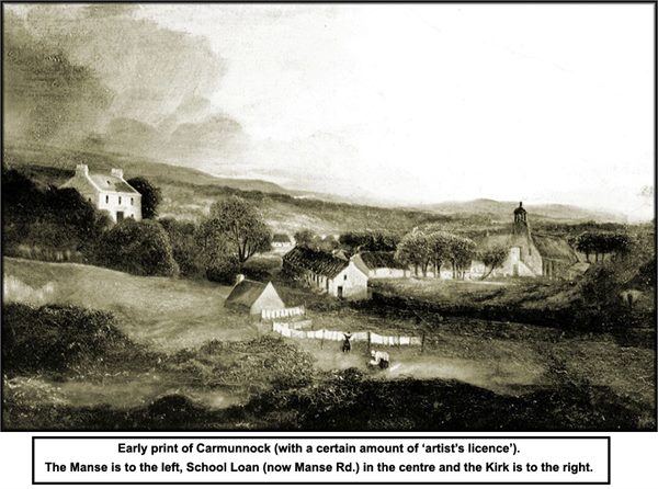 Early print of Carmunnock