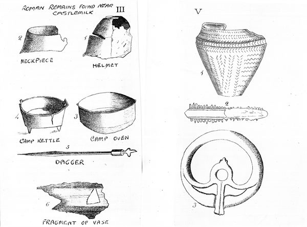 Roman Remains found near Castlemilk