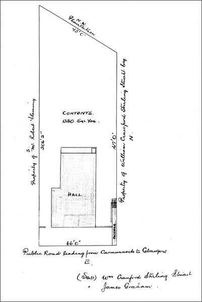 Castlemilk Hall Plan