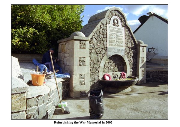 War Memorial refurbishing