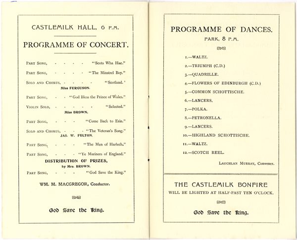 Coronation Rejoicings 1911 pgs 5 and 6
