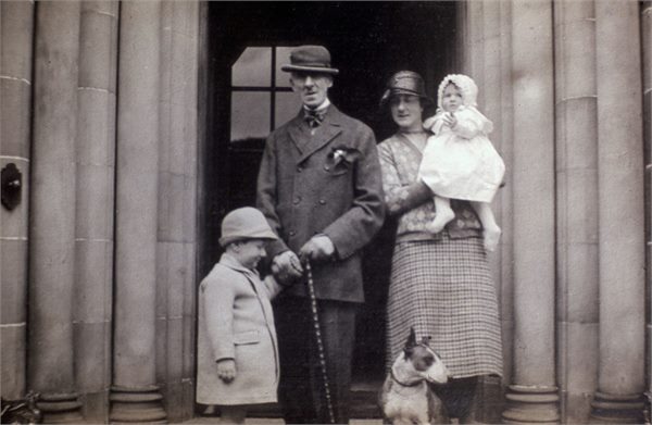 Laird and family Castlemilk House