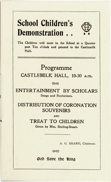 Coronation Rejoicings 1911 pg.2