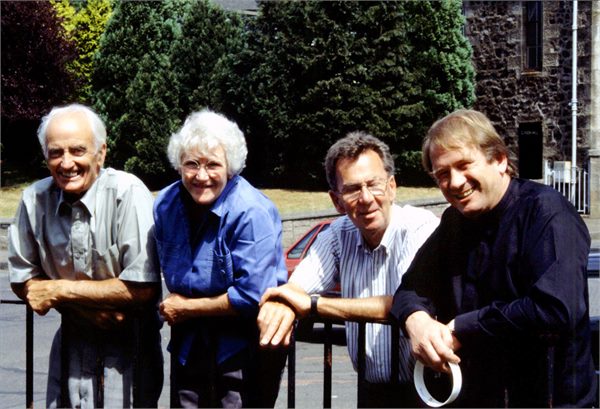 Bob and Hazel Crawford, Andrew Wyper and Bob Anderson