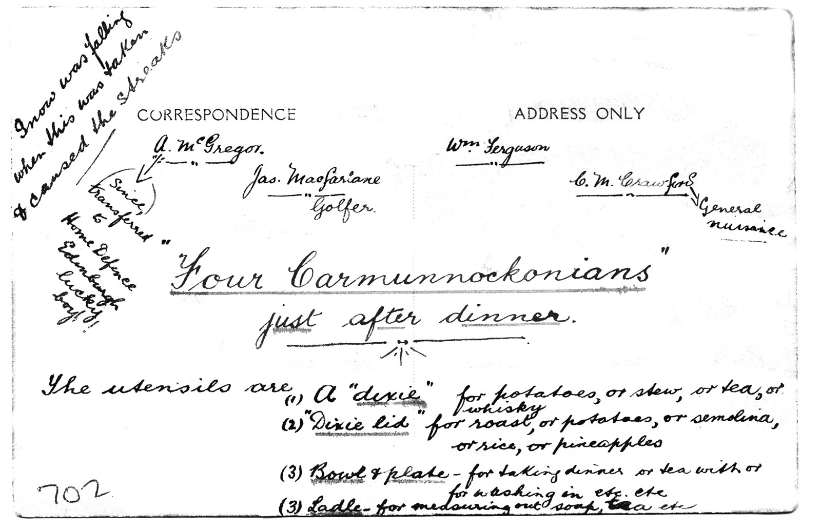 4 Carmunnockonians