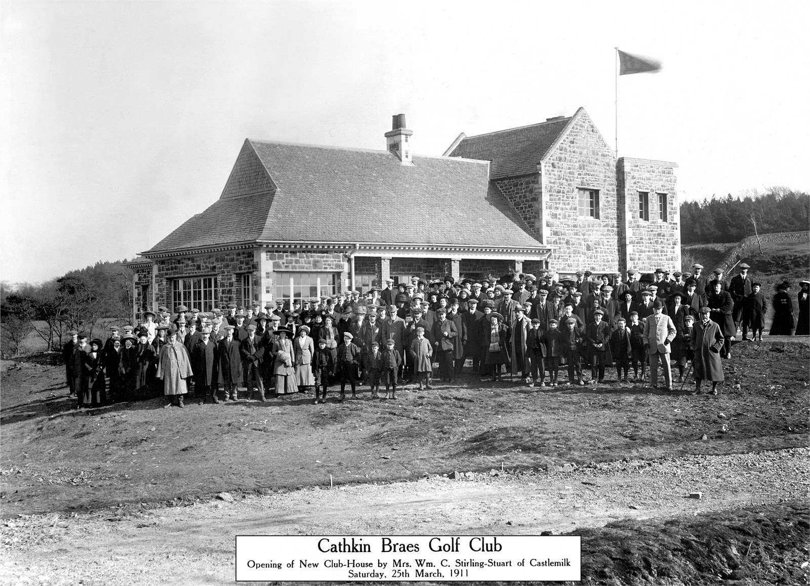 Opening of Cathkin Braes Golf Club 1911