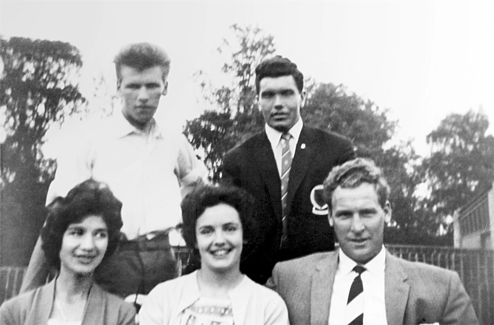 Evelyn Little and friends