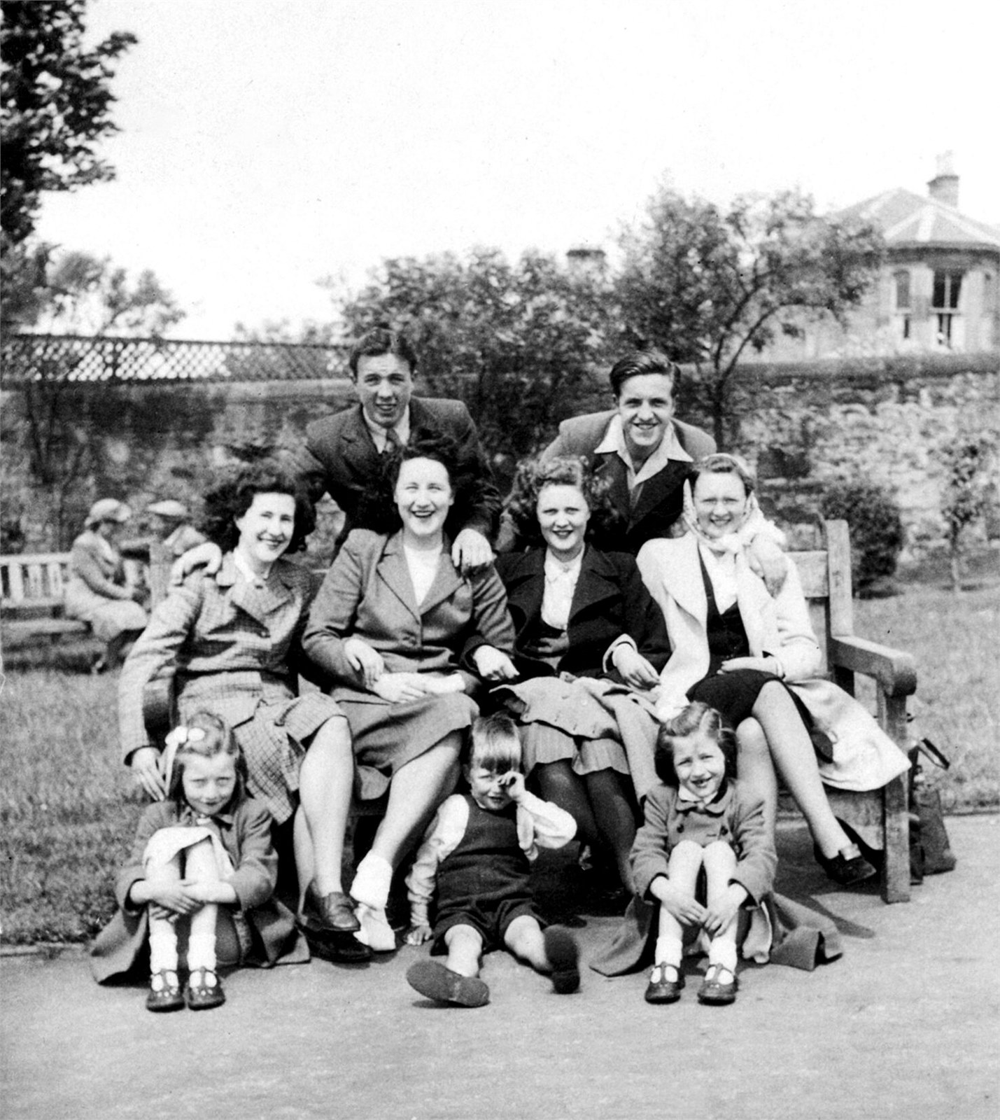 Mae Bothwick and group