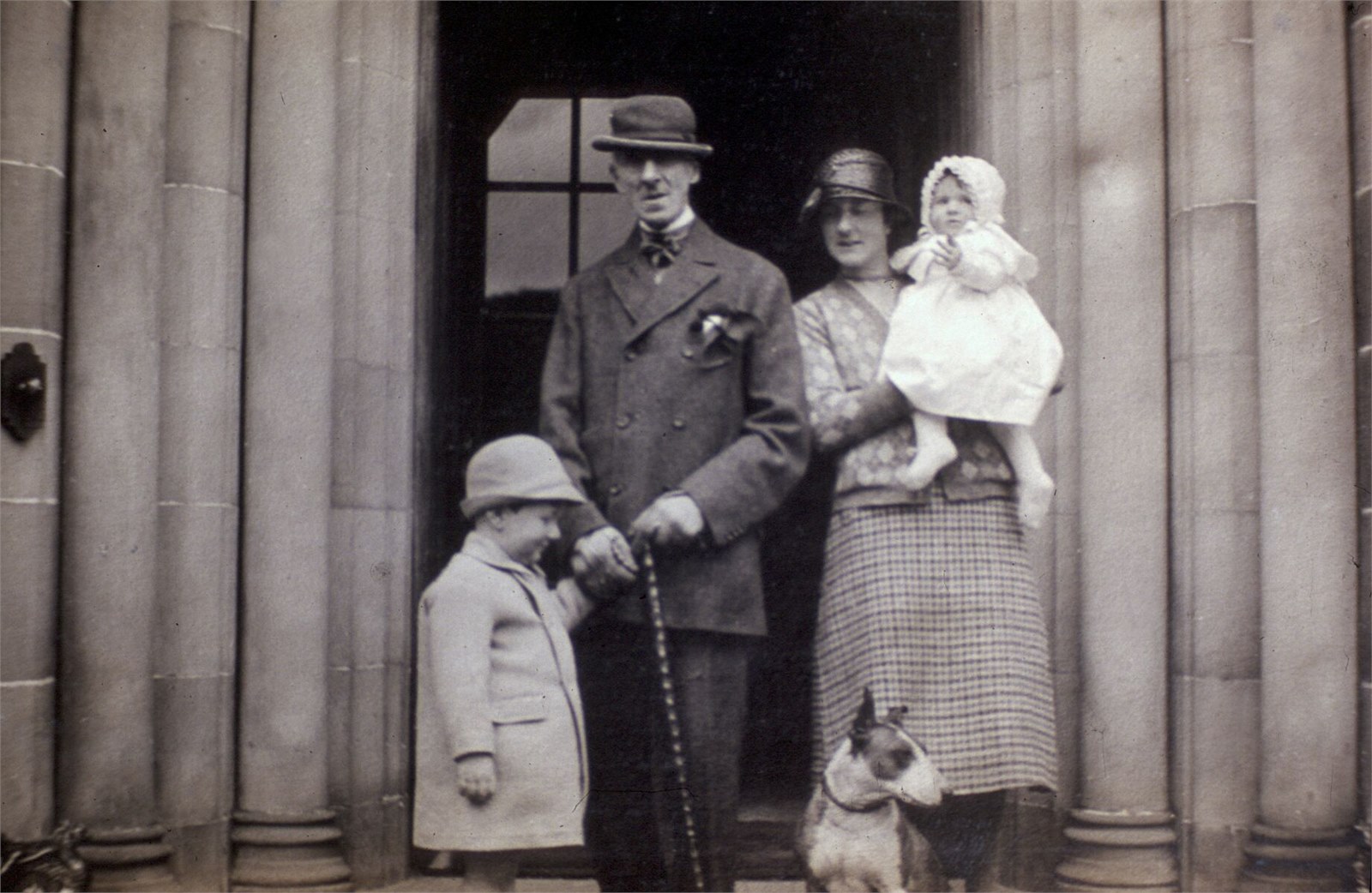 Laird and family Castlemilk House