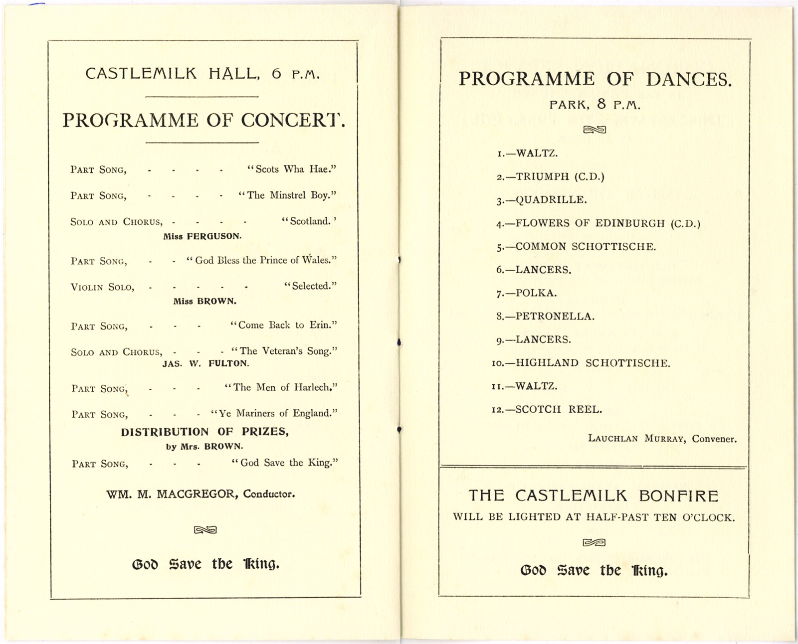 Coronation Rejoicings 1911 pgs 5 and 6