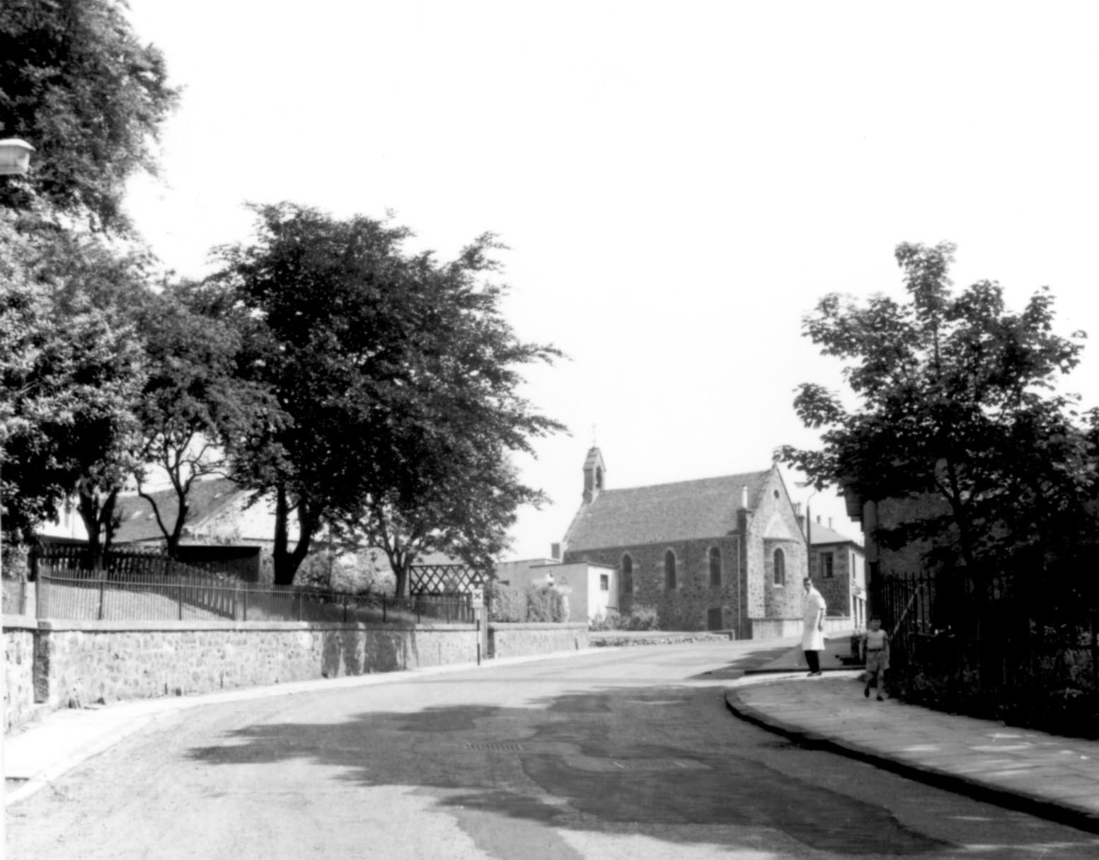 Busby Rd. View of Clason Hall