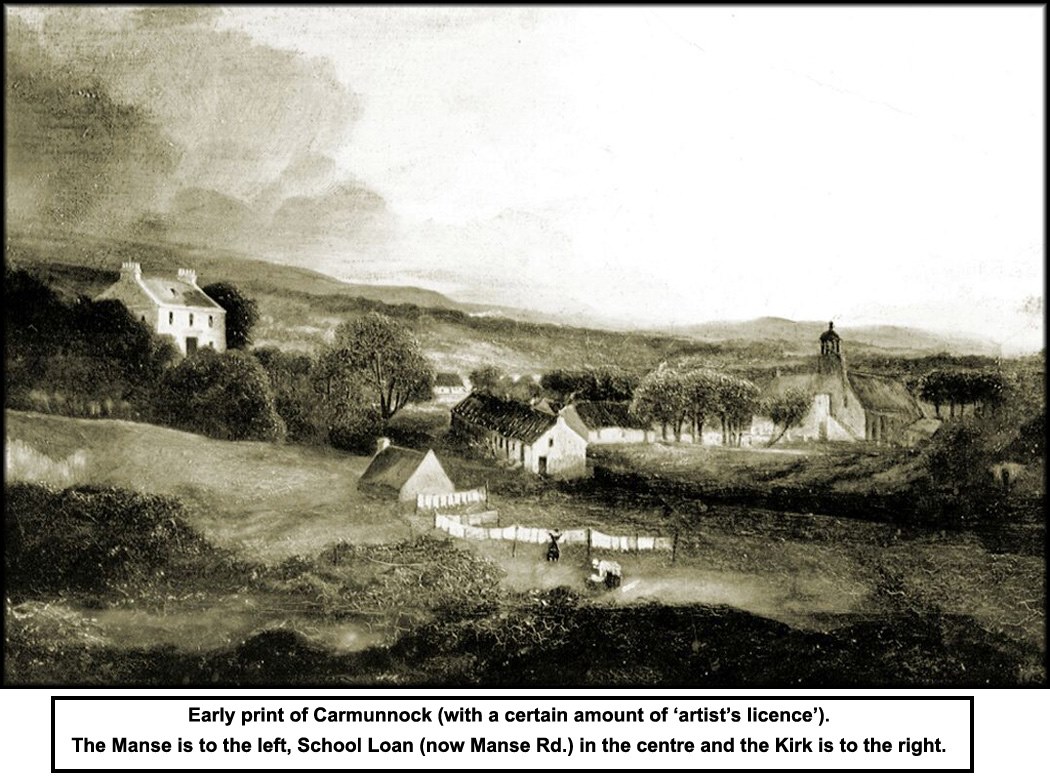 Early print of Carmunnock