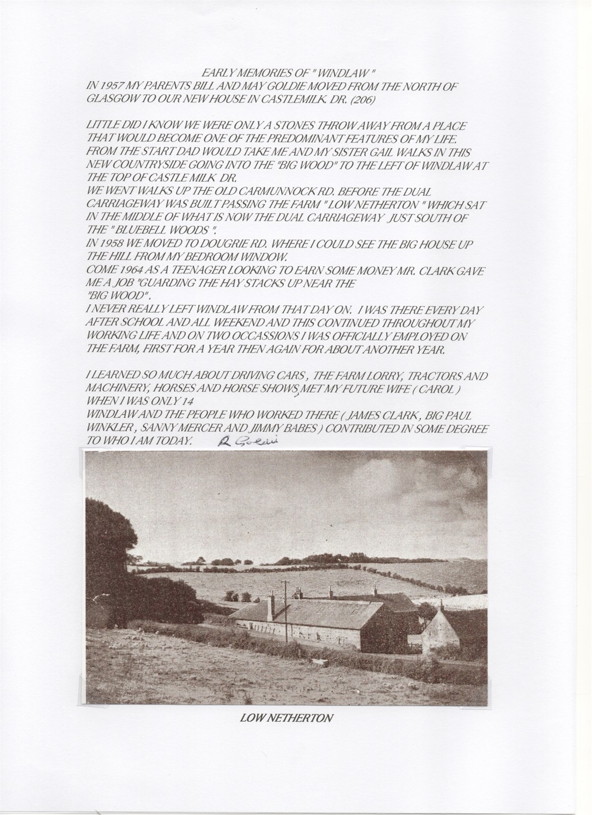 Windlaw Farm Back Page 40