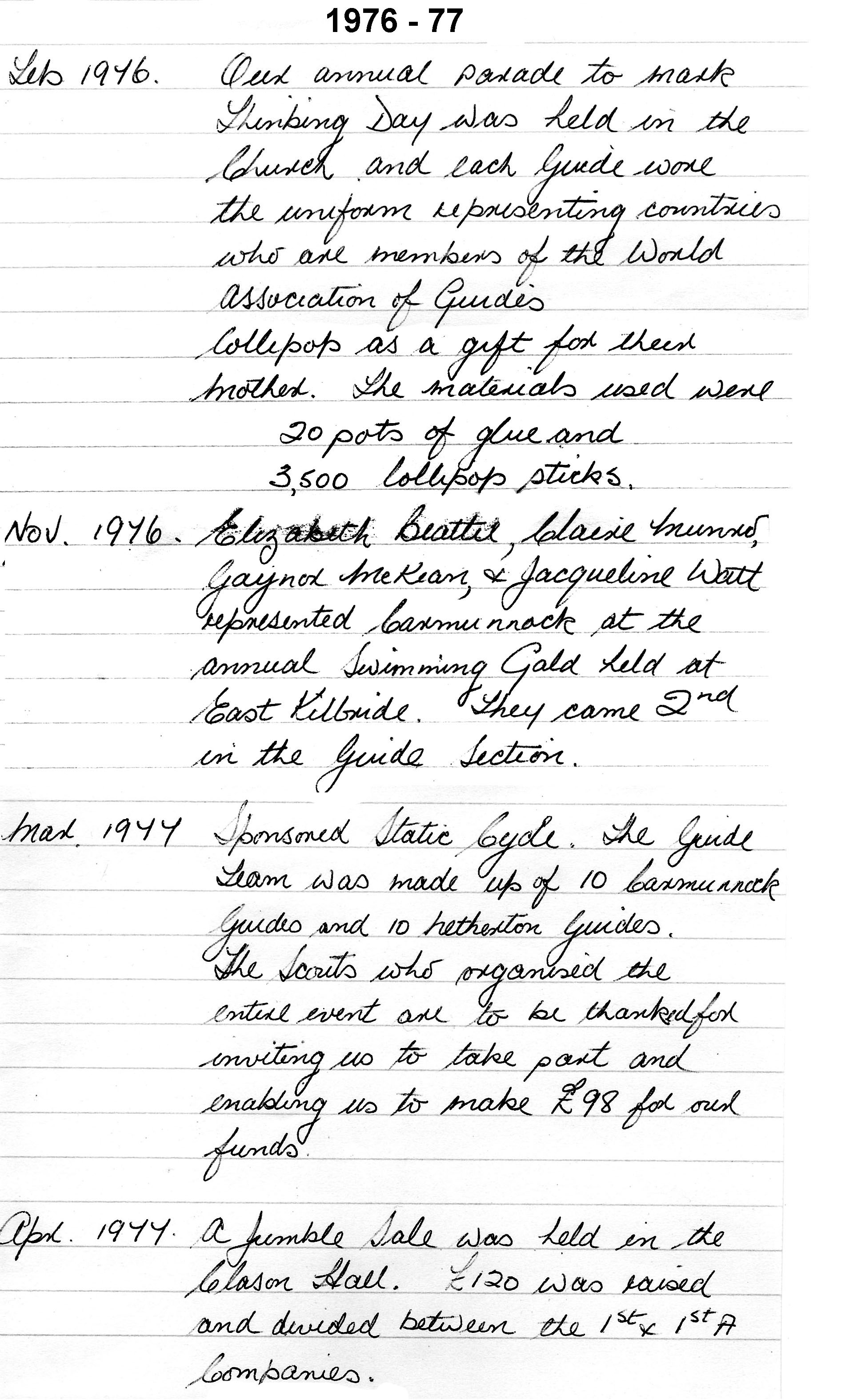 Diary 77